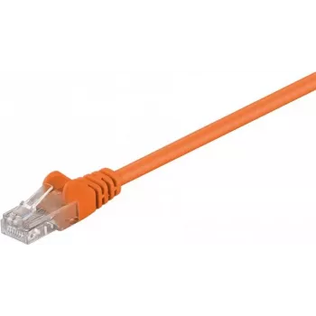 Wentronic Goobay CAT 5e Patchkabel U/UTP Orange 0,25m CCA 95201
