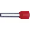 Klauke 47612 Isolierte Aderendhülse, 10 mm², Rot, 12 mm Pinlänge, 100 Stück