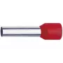 Klauke 47612 Isolierte Aderendhülse, 10 mm², Rot, 12 mm Pinlänge, 100 Stück