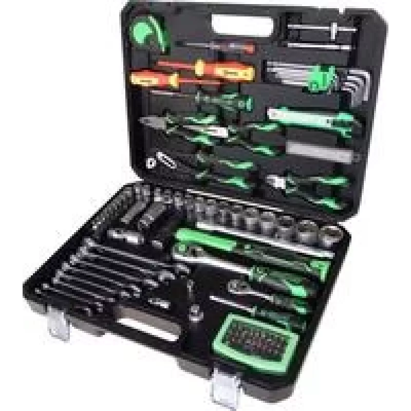 KS TOOLS COMPETITION 1/4+1/2 Universal-Werkzeugset, 107 Teile 512.0107