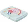 keeeper carla mini Peppa Pig Brotdose, 0,5 L, Aquamarin Deco-Click-Box Mini, PP, Clip-Verschluss, 1 Stück 1070462433600