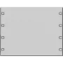 SCHROFF 19 inch Blindplatte 2U RAL 7035 Lichtgrau (30118-301)