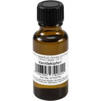 EUROLITE Nebelfluid Duftkonzentrat 20ml Vanillekipferl – Duftzusatz für Nebelmaschinen