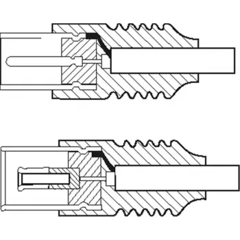 TECLINE Wentronic Goobay Antennenkabel, Weiß, 20 m - IEC Koax Stecker auf IEC Koax Buchse (50125)
