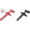 VOLTCRAFT Krokodilklemme mit 4-mm-Stecker CAT III 1000 V, CAT IV 600 V Schwarz/Rot MSK-116 (VC-8371750)