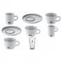 Melitta Latte Macchiato Gläser M-Cups, 330 ml, Bleikristall, 130 mm Höhe - 12 Stück (18990)