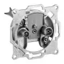 Wentronic Goobay 2-Loch-Antennen-Durchgangsdose - 10 dB Durchgangsdämpfung (67044)
