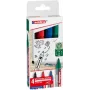 EDDING 360 Whiteboard-Marker, verschiedene Farben, 1,5-3,0 mm, 4 Stück (4-360-4-2)