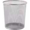Westcott Drahtgitter-Abfalleimer, 12,3 L, Silber, Rund, 230 x 270 mm E-744607 00