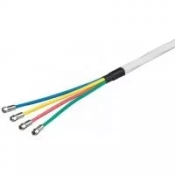 Wentronic Goobay 80 dB Quattro Koaxial-Antennenkabel mit F-Steckern, 2x geschirmt, CCS, 10 m 67330