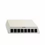 Rutenbeck PP-UM A-8 Ap rw Patch-Panel-Gehäuse, 8-Port, Aufputzmontage, Reinweiß 23911108