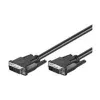 Wentronic goobay DVI-D Dual Link Kabel 0,5m Schwarz mit Rändelschrauben 93295