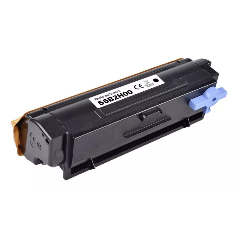 Renkforce RF-6131122 Kompatible schwarze Tonerkartusche für Lexmark 55B2H00 (15.000 Seiten)