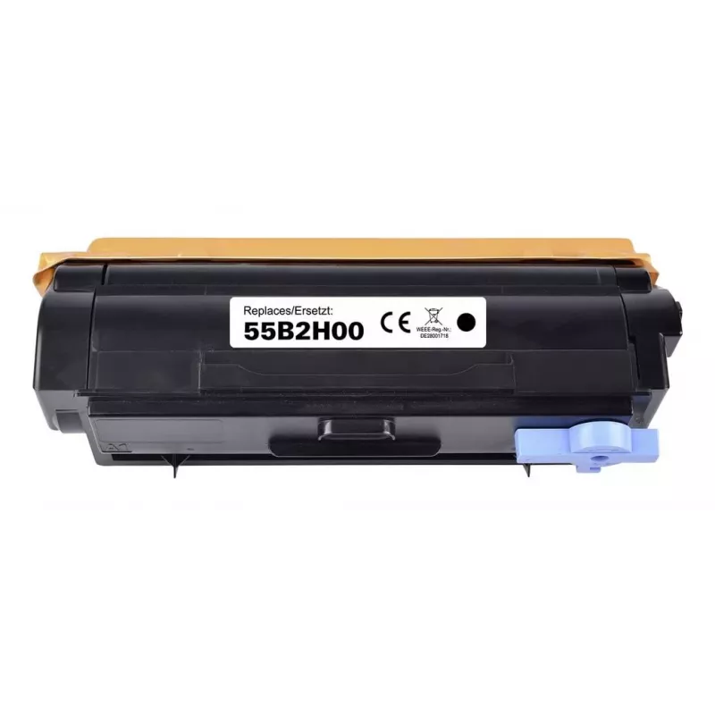 Renkforce RF-6131122 Kompatible schwarze Tonerkartusche für Lexmark 55B2H00 (15.000 Seiten)