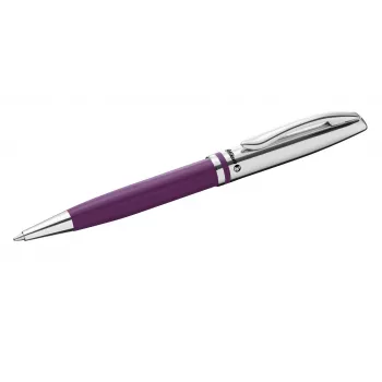 Pelikan Jazz Classic Kugelschreiber, violettes Metall, Drehmechanismus, blaue Tinte, Medium 300013899