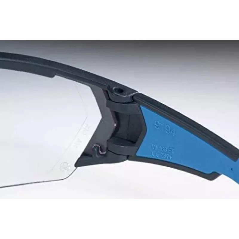 Uvex i-vo Sicherheitsbrille Anthrazit/Grau Klare PC-Scheibe 9194270