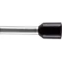 LAPP Aderendhülse 1,5 mm² 10 mm teilweise isoliert schwarz (500 Stück) 61802068