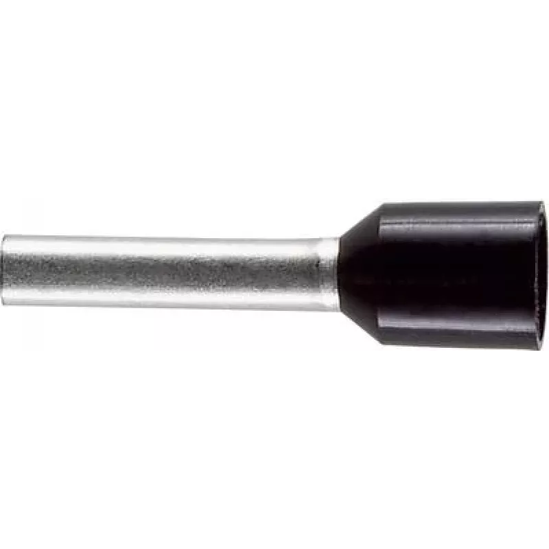 LAPP Aderendhülse 1,5 mm² 10 mm teilweise isoliert schwarz (500 Stück) 61802068