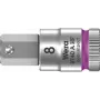 Wera 05003339001 Zyklop 3/8 Zoll Sechskant-Steckschlüssel 8x28 mm mit Haltefunktion