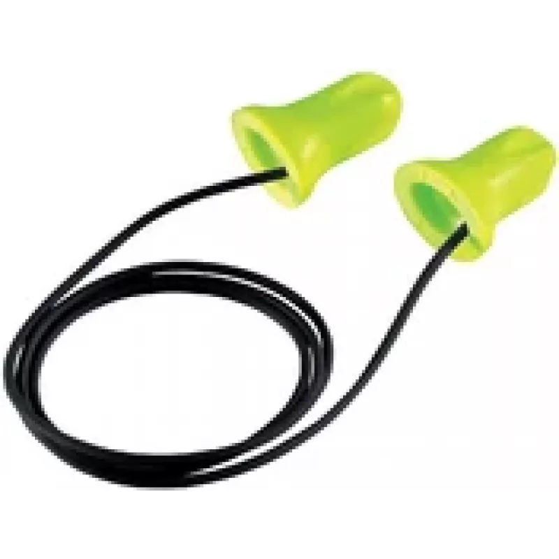 Uvex 2112101 hi-com wiederverwendbare Ohrstöpsel, SNR 24 dB, 100 Paar, Blau