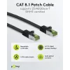 Wentronic Goobay CAT 8.1 Patchkabel S/FTP (PiMF), Grau, 0,5 m 61114