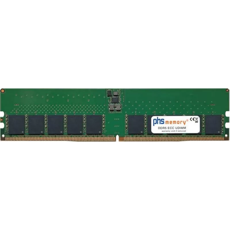 PHS-memory 32GB DDR5 ECC UDIMM 4800MHz PC5-38400E RAM für Supermicro X13SCH-LN4F SP555857