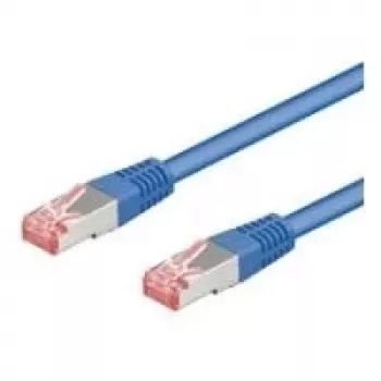 Wentronic Goobay CAT 6 Patchkabel, S/FTP (PiMF), Blau, 30 m, LSZH Halogenfrei, Kupfer 68275