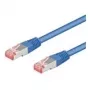 Wentronic Goobay CAT 6 Patchkabel, S/FTP (PiMF), Blau, 30 m, LSZH Halogenfrei, Kupfer 68275