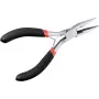 Wentronic Flachrundzange 125 mm mit gezahnten Backen (25 mm)