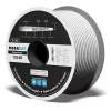 Megasat Koaxialkabel 100 m, vierschichtig geschirmt, 120 dB, 75 Ohm, F-Typ Ready 100066