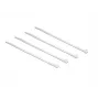 Delock Kabelbinder transparent L 200 x B 3,6 mm 100 Stück (18606)