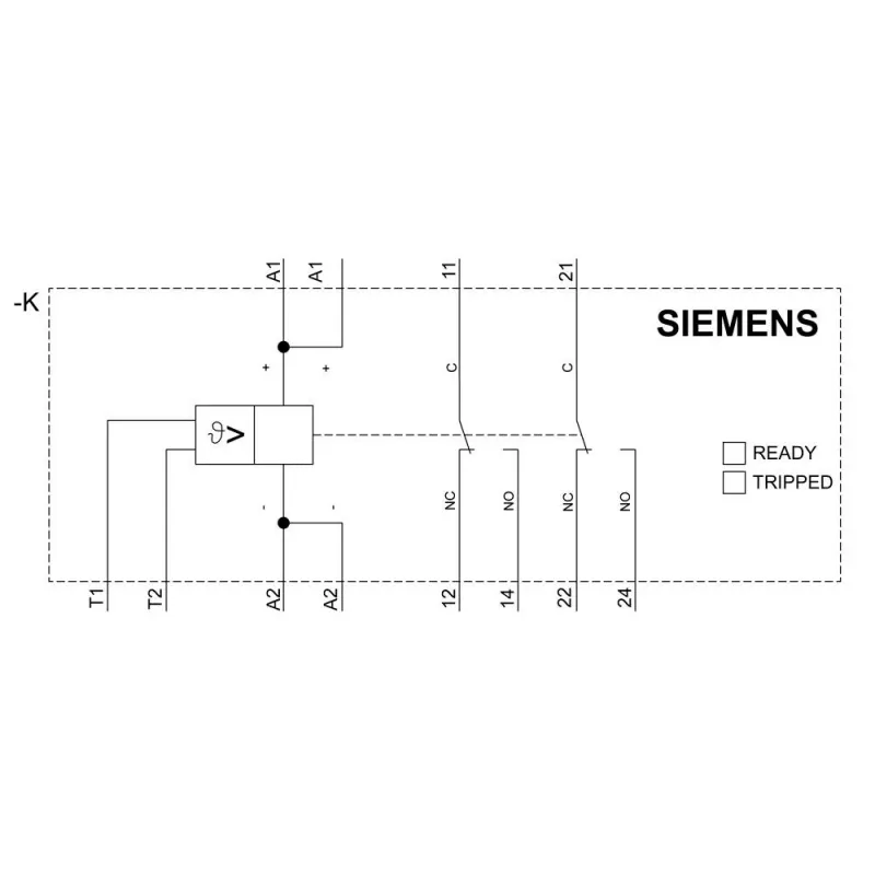 Siemens SIRIUS 3RN2 Thermischer Überlastrelais 0,7-1,0 A Klasse 10 S00 Schraubklemmen 3RN2010-1BW30