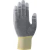 Uvex Unipur Carbon Nylon-Strick-Schutzarbeitshandschuhe, Größe 10, Grau/Schwarz, PU-Handflächenbeschichtung, Antistatisch 6055610