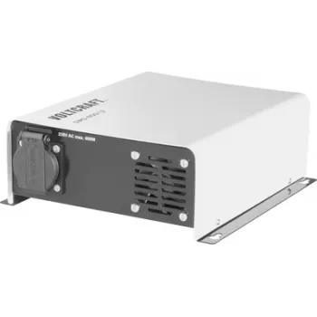 VOLTCRAFT SWD-600/12 Sinus-Wechselrichter 600 W 12 V DC auf 230 V AC mit Fernbedienung