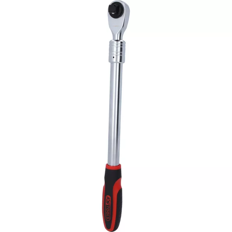 KS Tools 935.1285 1/2 inch Umschaltknarre, 635 mm, 72 Zähne, Chrom-Vanadium