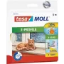 tesamoll 6m Tür-/Fensterdichtungsband Selbstklebend Braun (05463-00121-00)