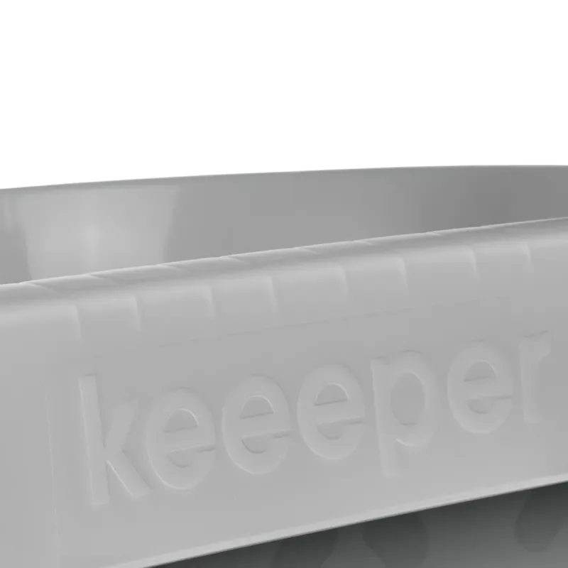 keeeper Tilda Wäschewanne, 30,5 L, Nordic Grey, Ergonomisch 1009213000000