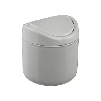 keeeper Bio-Küchenabfallbehälter svenja eco, Steingrau, 1,3 L, Recycling-PP, Tischabfallbehälter – 1 Stück 1067815000000