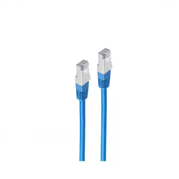 Shiverpeaks BS75211-B Cat5e SF/UTP Netzwerk-Patchkabel, 1m, Blau