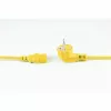 shiverpeaks BASIC-S Schuko auf IEC C13 Stromkabel, 1,8 m, Gelb BS09-05182