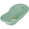 keeeper kids Babybadewanne Maria Funny Farm, Nordic Green, mit Stöpsel und zwei Aufbewahrungsfächern, Polypropylen 1842631506300