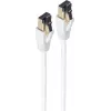 SHIVERPEAKS BASIC-S Cat.8 F/FTP Patchkabel, 5 m, Weiß, RJ45 auf RJ45, 40 Gbps, 2000 MHz, 568B BS08-41056