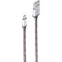 shiverpeaks BS14-50079 USB 2.0 Kabel, USB-A auf Micro-USB B, 0,9 m, Braun