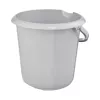 keeeper mika eco runder Reinigungseimer, 10 Liter, Steingrau, 100% Recyclingkunststoff, ergonomischer Griff 1171015000000