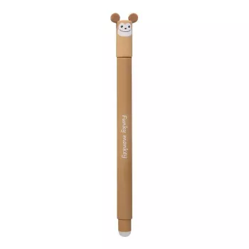 FABER-CASTELL EBERHARD FABER Animal Erase it! Affe Gelstift 0,7 mm Blau 582110