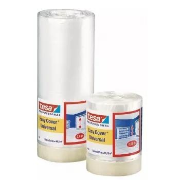tesa Easy Cover® Abdeckfolie mit integriertem Klebeband 33 m x 2100 mm 04368-00000-03