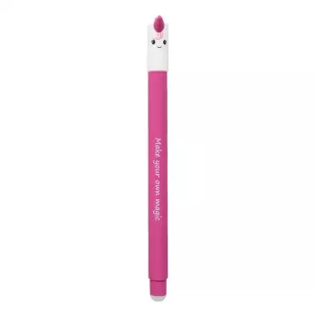 Faber-Castell Eberhard Faber Animal Erase it! Einhorn Gelstift 0,7 mm Blau, Nachfüllbar, Radierbar (1 Stück) 582111