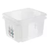 keeeper Aufbewahrungsbox karolina Stitch, 24 Liter drehbare/stapelbare Box mit Deckel, PP, Transparent, 1 Stück 1223700131900