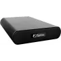 Fantec DB-AluAir U2e 3,5 inch SATA HDD-Gehäuse, USB 2.0 & eSATA, Schwarz 1594