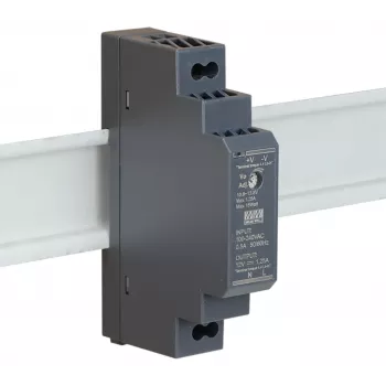 EXSYS EX-6970 DIN-Hutschienen-Netzteil 15W 12V DC 1,25A
